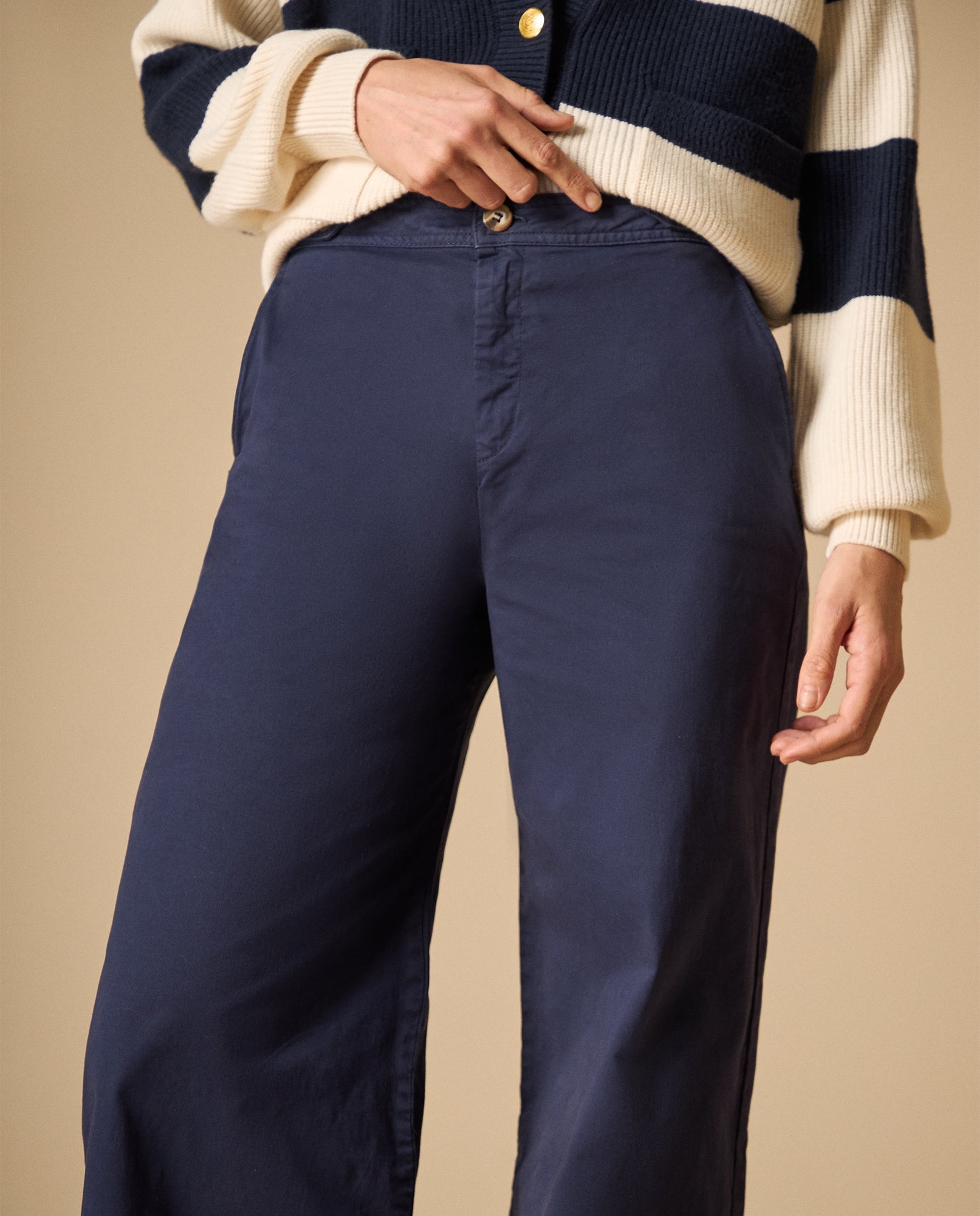 Pantalón relax pierna amplia largo - Azul 34_631H004_AZU193923_4