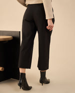 Pantalón de bota recta amplia para mujer - Negro 34_632G001_NEG190303_4