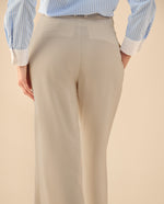 Pantalón de tono ultra oscuro para mujer - Beige
