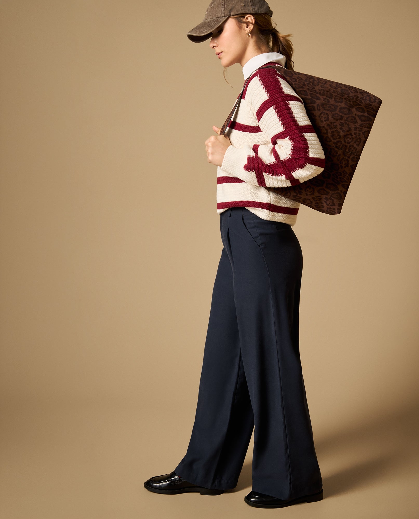 Pantalón wide leg palazzo largo tobillero - Azul 34_632H011_AZU193923_0