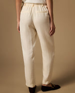Pantalón palazzo de silueta amplia - Crudo