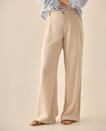 Pantalón bota recta amplia para mujer - Amarillo 34_633G008_AMA120910_3