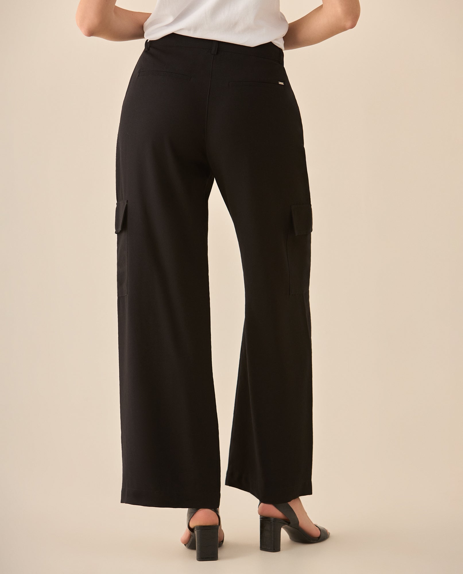 Pantalón clásico bota recta para mujer - Negro 34_633G040_NEG190303_5
