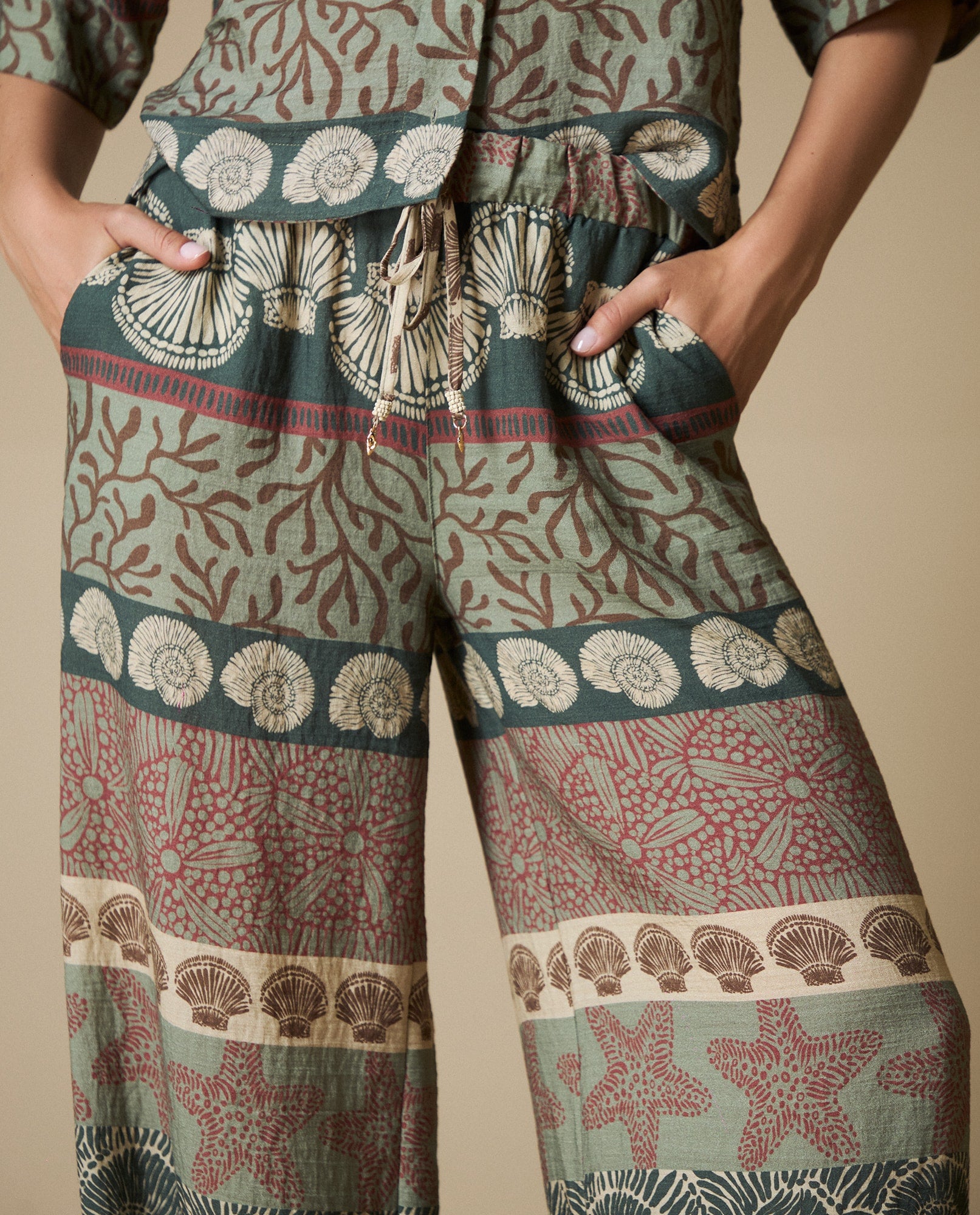 Pantalón Wide Leg Tobillero - Verde 34_633H006_VER195030_4