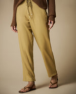 Pantalones Wide Leg Tobillero - Café