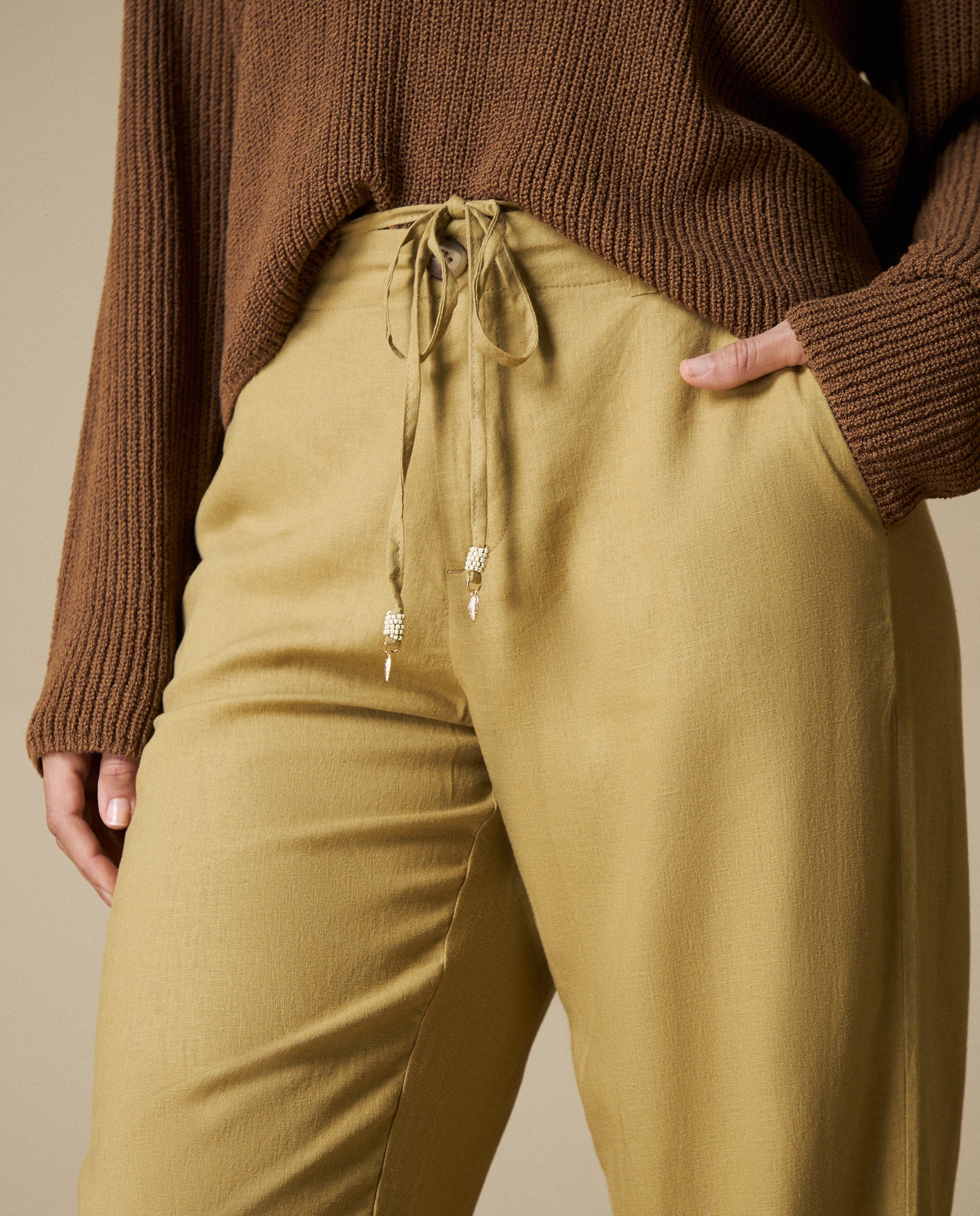 Pantalones Wide Leg Tobillero - Café 34_633H009_CAF170929_4