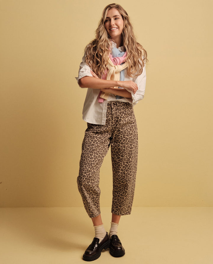 Pantalón Barrel Animal Print - Crudo 34_633H020_CRU110602_0