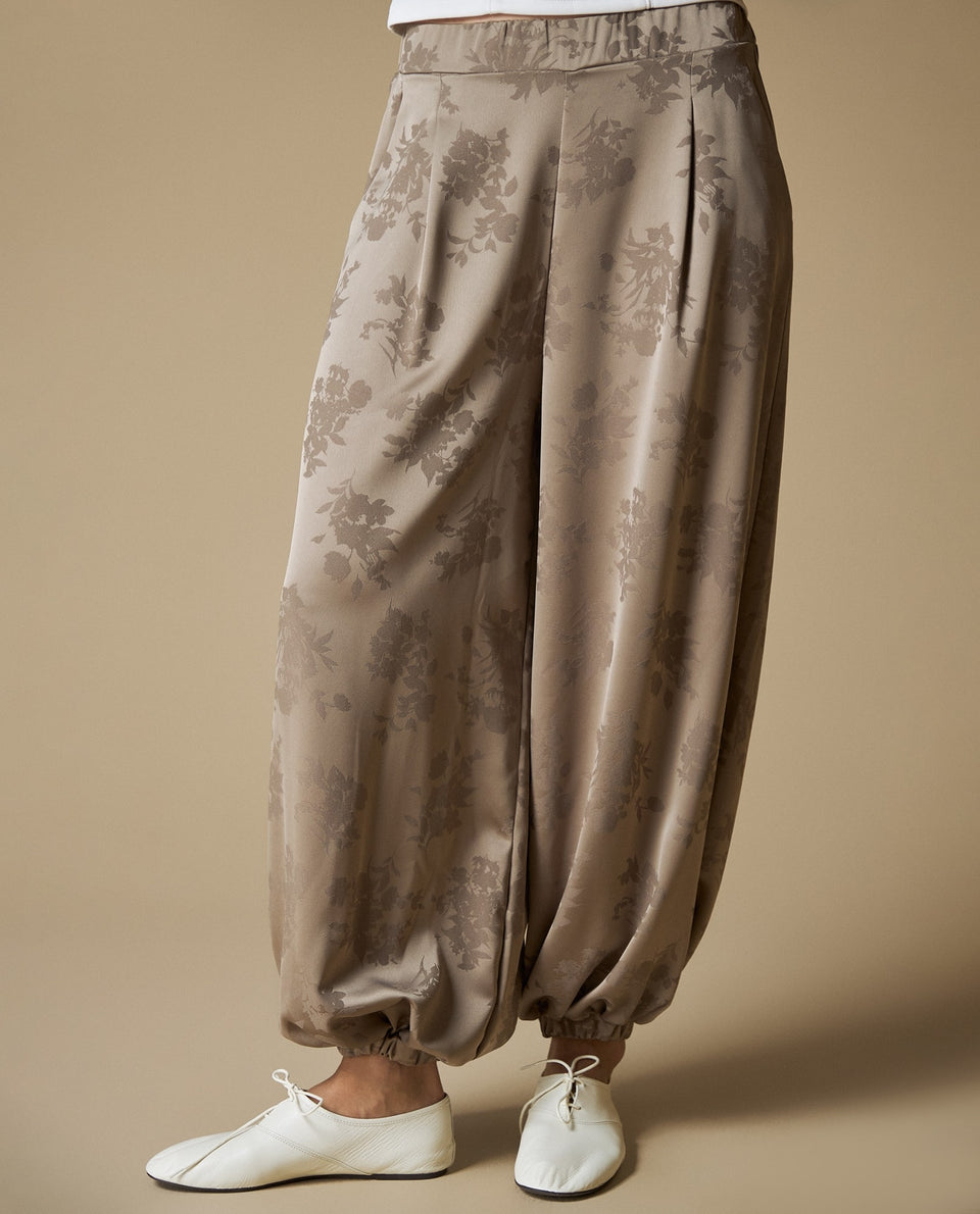 Pantalón estilo harén floral - Gris 34_633H025_GRI181110_3
