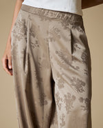 Pantalón estilo harén floral - Gris 34_633H025_GRI181110_4