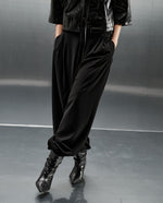 Pantalón Relaxed Tobillero - Negro