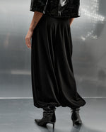 Pantalón Relaxed Tobillero - Negro