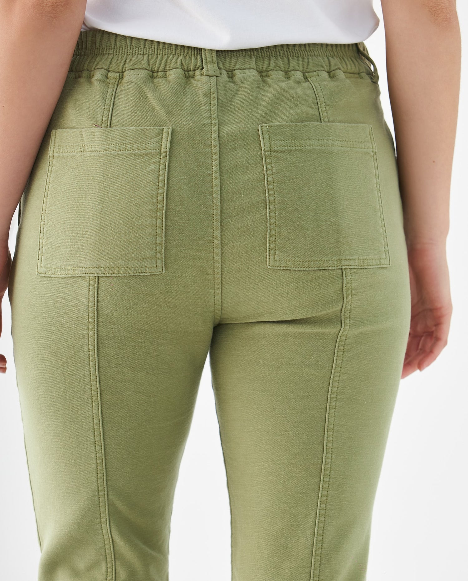 Pantalón amplio para mujer - Verde