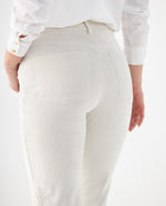 Pantalón en corduroy para mujer - Crudo