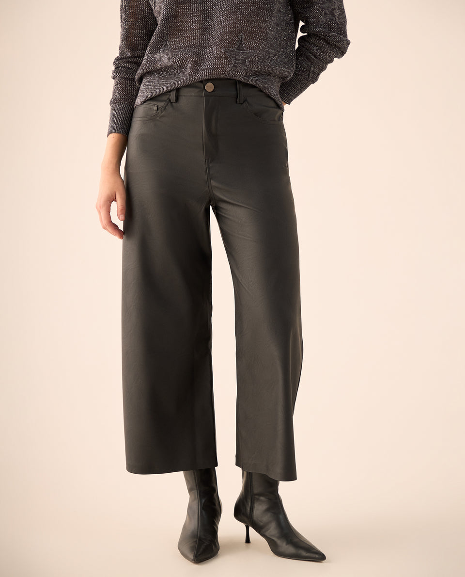 Pantalón Wide Leg Negro Tiro Alto - Negro 34_639G009_NEG190303_3