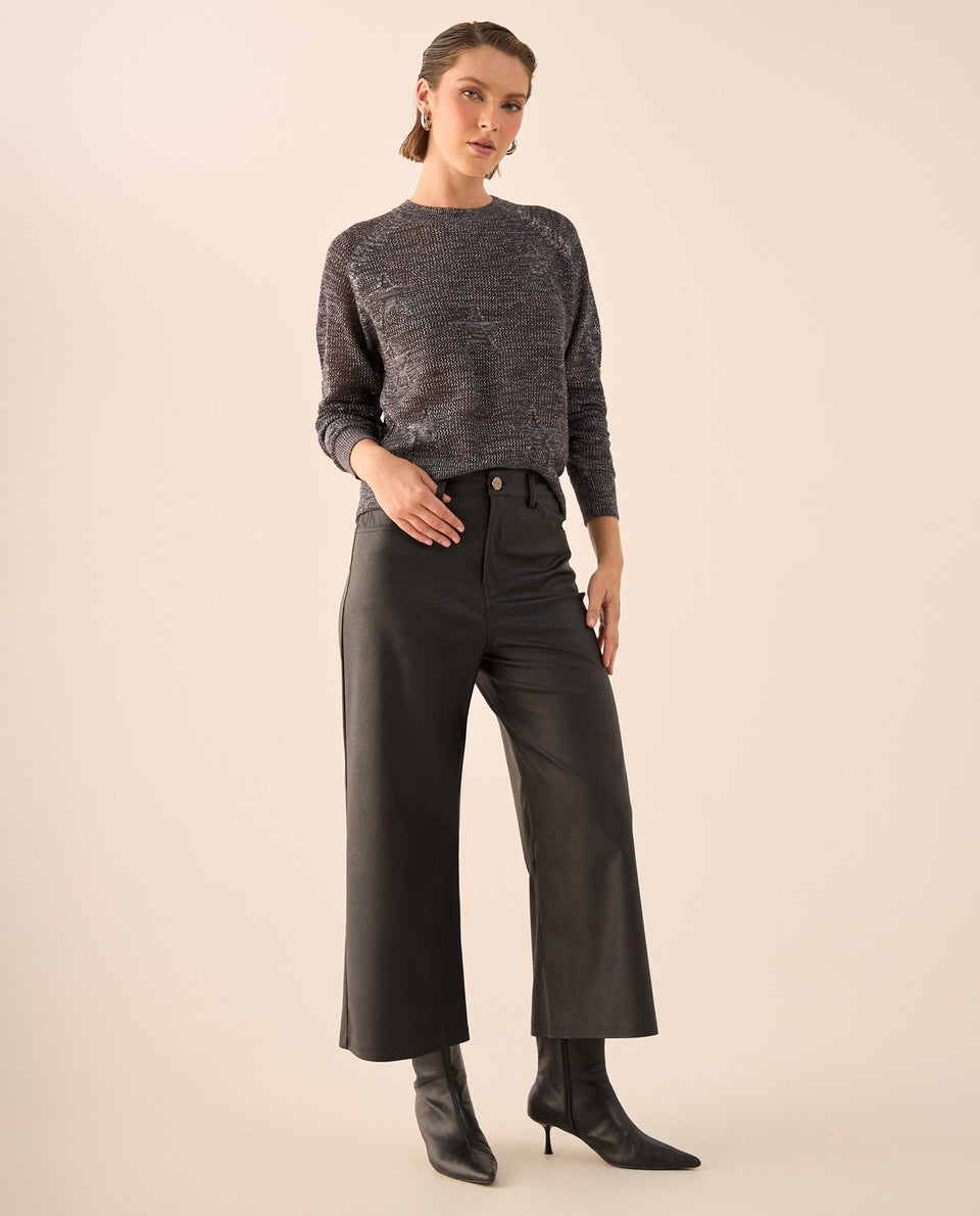 Pantalón Wide Leg Negro Tiro Alto - Negro 34_639G009_NEG190303_7