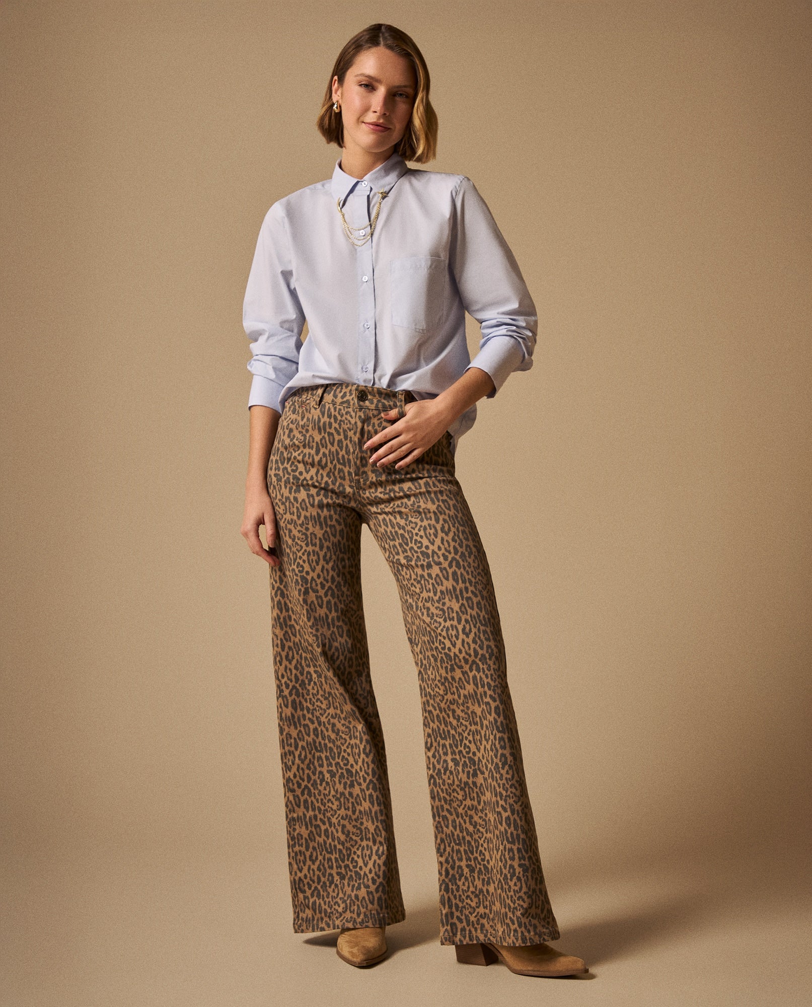 Jean Wide Leg Estampado Leopardo - Beige 34_639G016_BEI151216_0