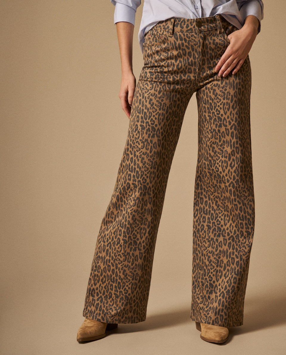 Jean Wide Leg Estampado Leopardo - Beige 34_639G016_BEI151216_3