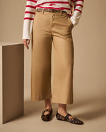 Pantalón Wide Leg - Beige
