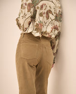 Pantalón Pana Verde Wide Leg - Verde