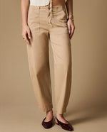 Pantalón recto tiro medio - Beige 34_639H002_BEI161315_3