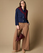 Pantalón wide leg tiro alto - Cocoa 34_639H005_COC181020_0