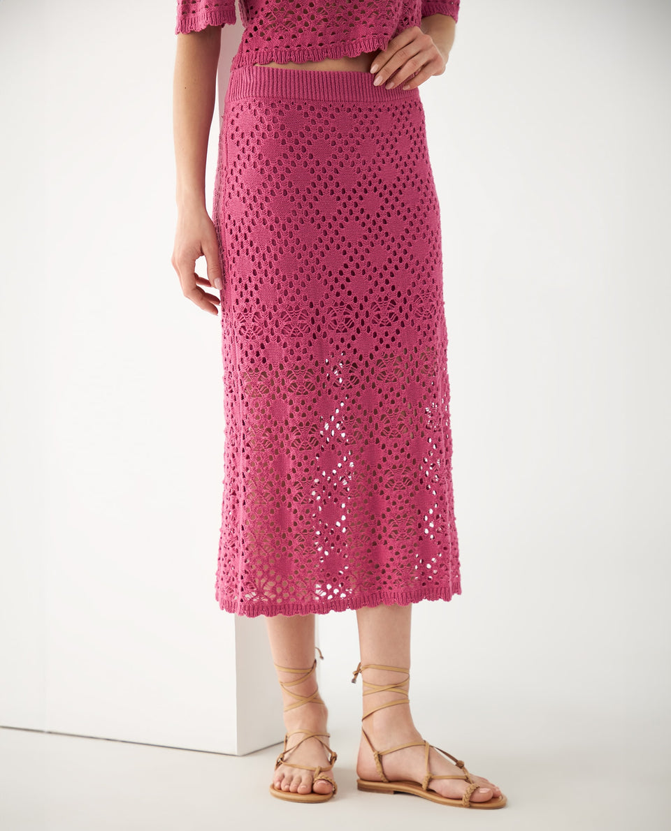 Falda midi para mujer - Rosa 34_642F200_ROS152214_3
