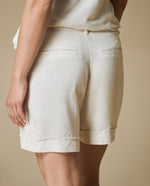 Shorts Esprit Rayón Lino - Crudo