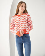 Buzo tejido para mujer - Naranja