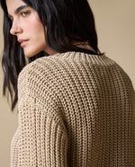 Suéter Tejido Cuello Redondo - Beige 34_663H218_BEI151307_7