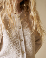Suéter tejido cuello redondo - Beige 34_663H221_BEI151132_0