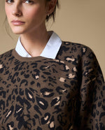 Suéter tejido animal print - Cafe 34_663H222_CAF191436_3