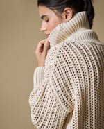 Suéter tejido cuello redondo - Beige 34_663H223_BEI171022_0