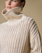 Suéter tejido cuello redondo - Beige 34_663H223_BEI171022_4