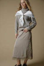 Suéter Tejido Cuello Redondo - Gris 34_663H226_GRI181110_7