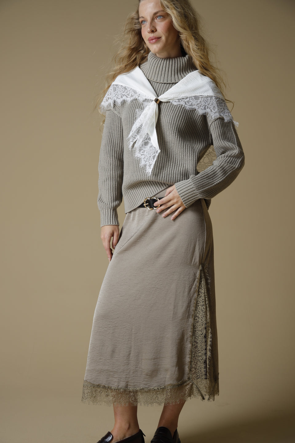 Suéter Tejido Cuello Redondo - Gris 34_663H226_GRI181110_7