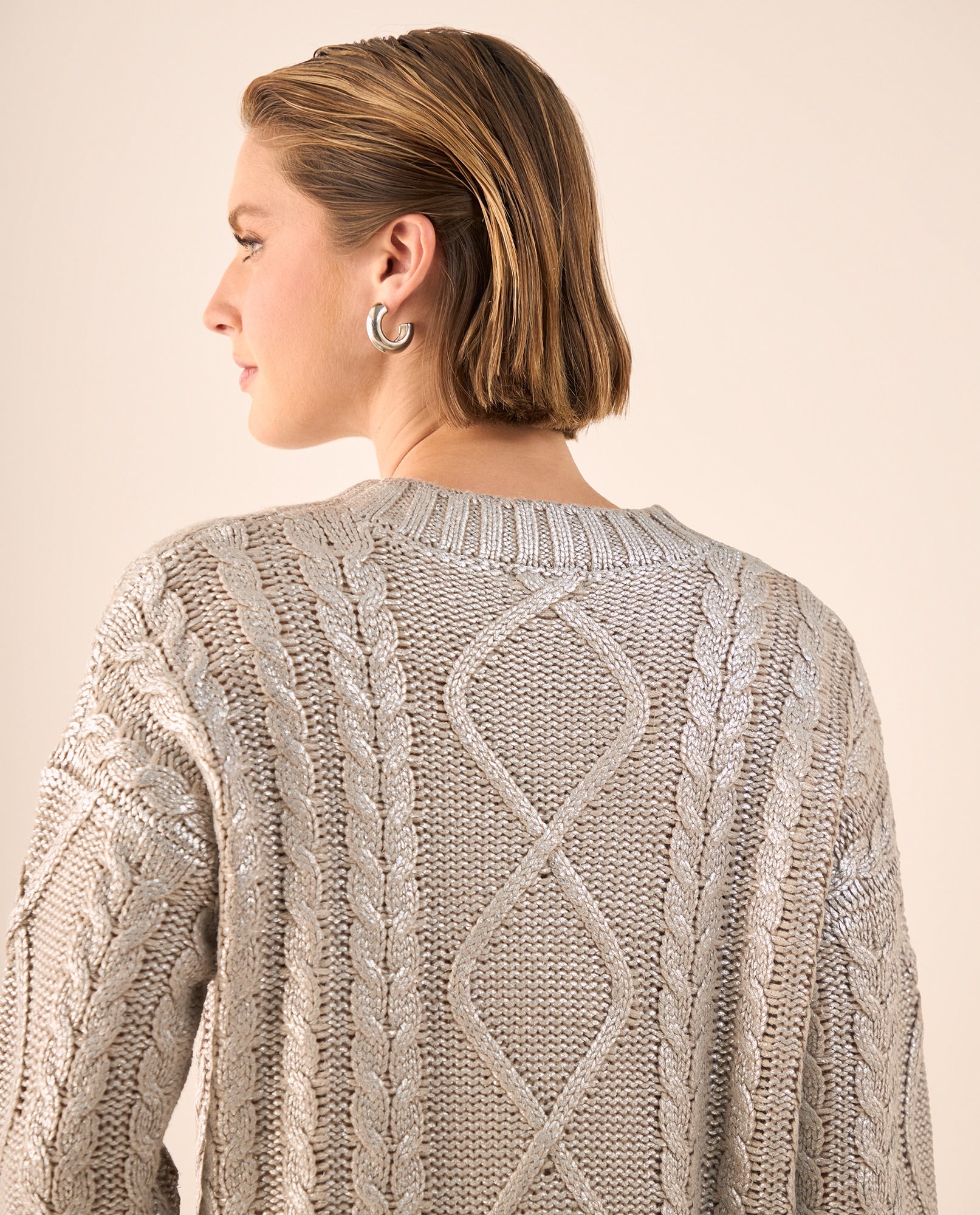 Suéter tejido cuello tortuga - Gris 34_669G230_GRI185203_6