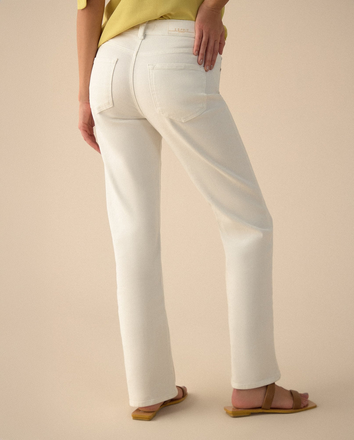 Jean Straight cinco bolsillos para mujer - Crudo 34_671G003_CRU110602_4