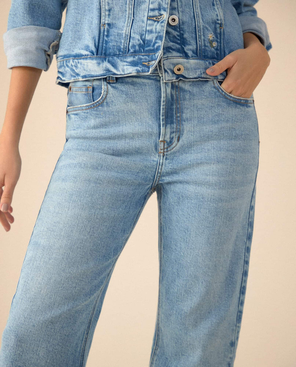 Jean Straight bota recta para mujer - Azul 34_671G005_AZU134110_5