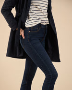 Jean Skinny de tono oscuro para mujer - Azul