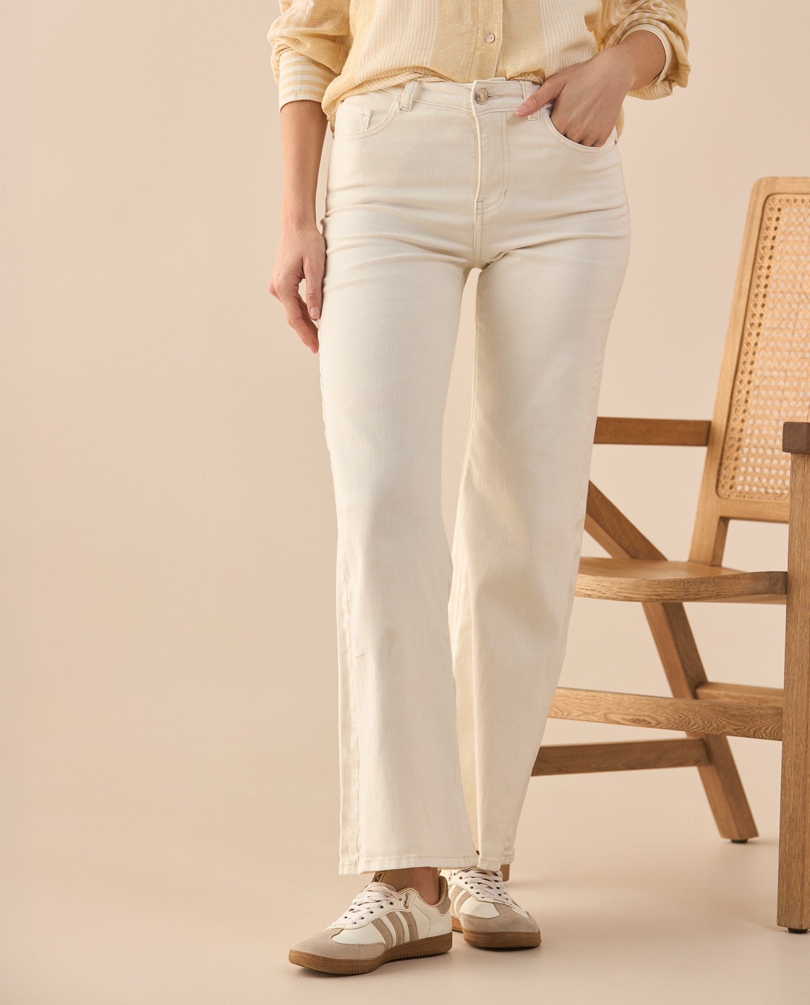 Jean Wide Leg de bota amplia para mujer - Crudo 34_671G010_CRU110602_3