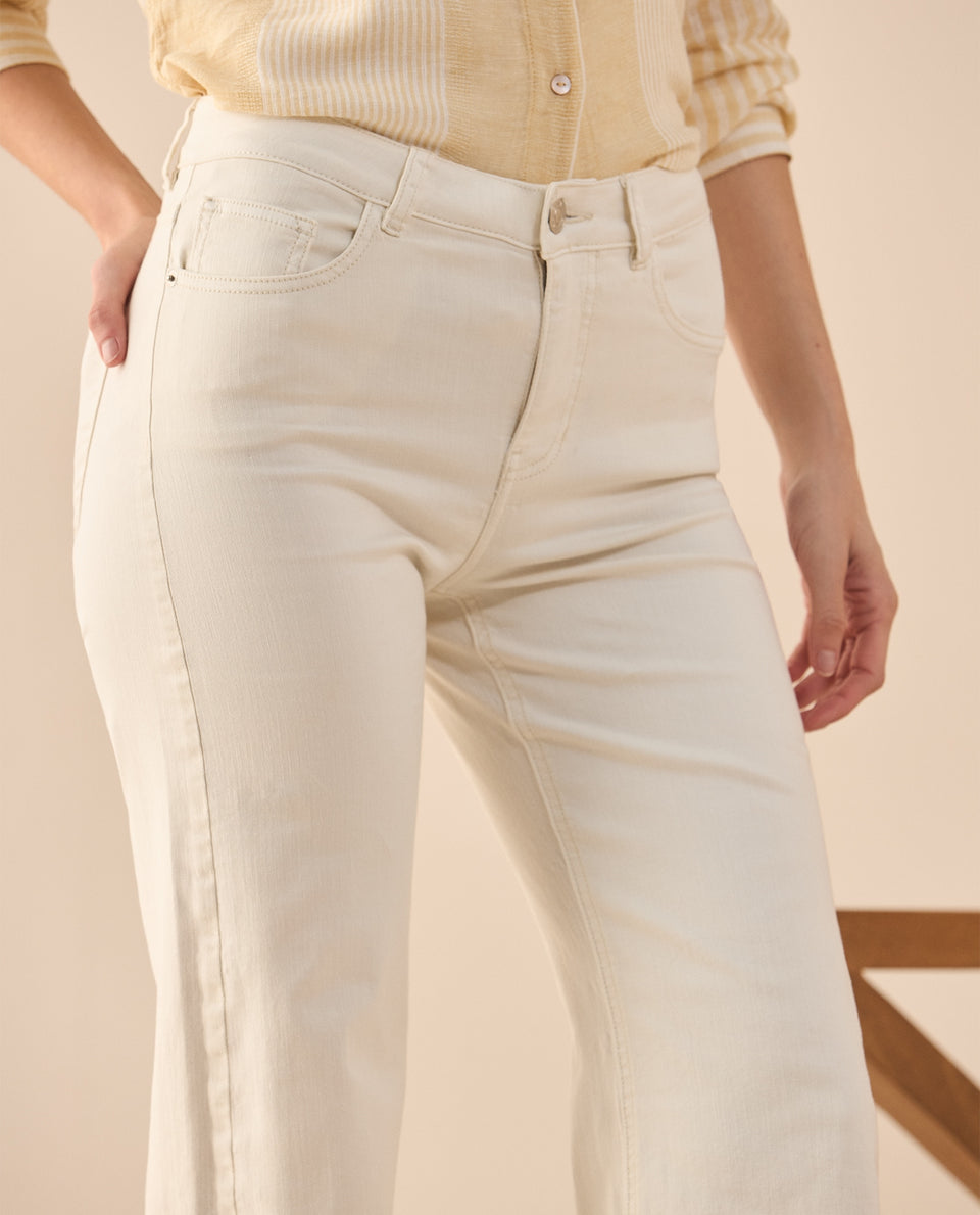 Jean Wide Leg de bota amplia para mujer - Crudo 34_671G010_CRU110602_6
