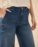 Jean Wide Leg tono oscuro para mujer - Azul 34_671G013_AZU174027_5