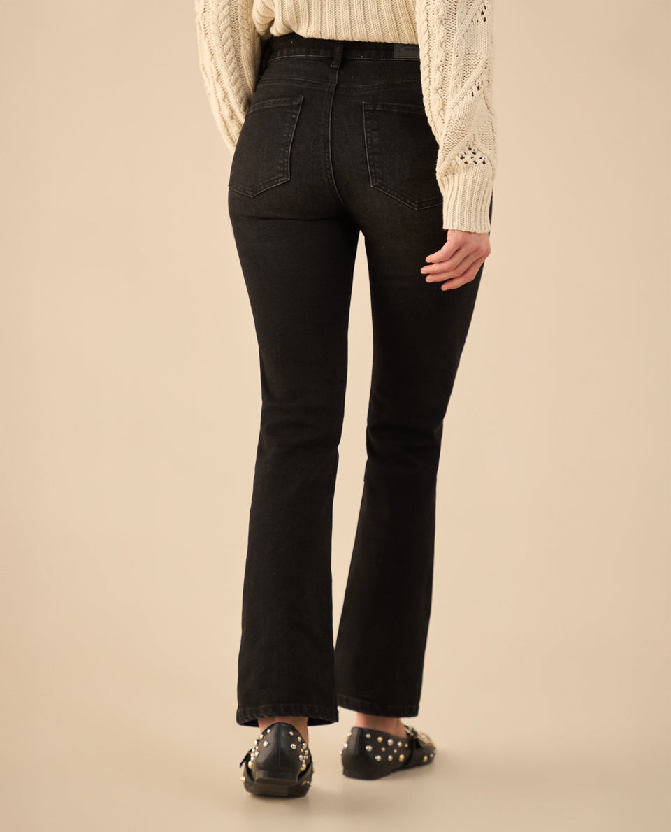 Jean Straight en black denim para mujer - Negro 34_671G014_NEG193909_4