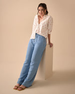 Jean Wide Leg de bota amplia para mujer - Azul 34_671G022_AZU114604_0
