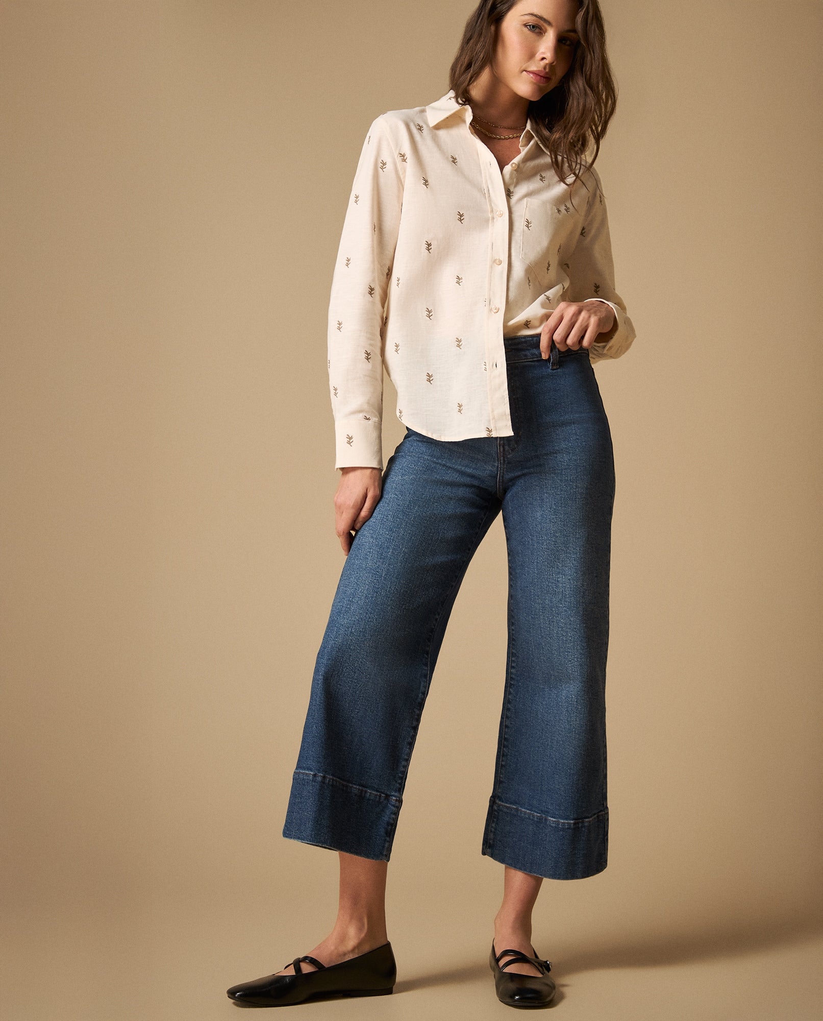 Jean culotte largo crop silueta amplia - Azul 34_671H002_AZU174027_0