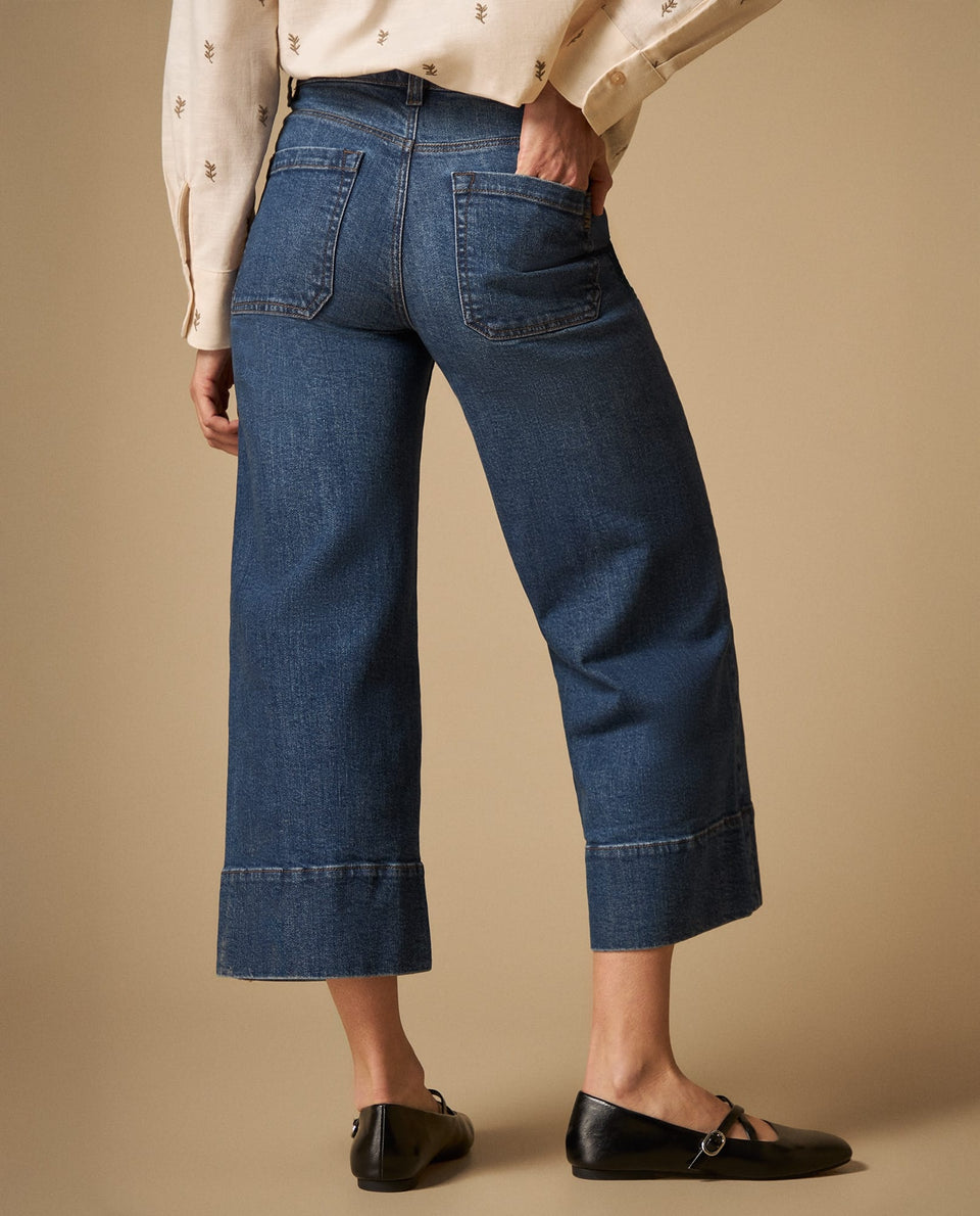Jean culotte largo crop silueta amplia - Azul 34_671H002_AZU174027_4