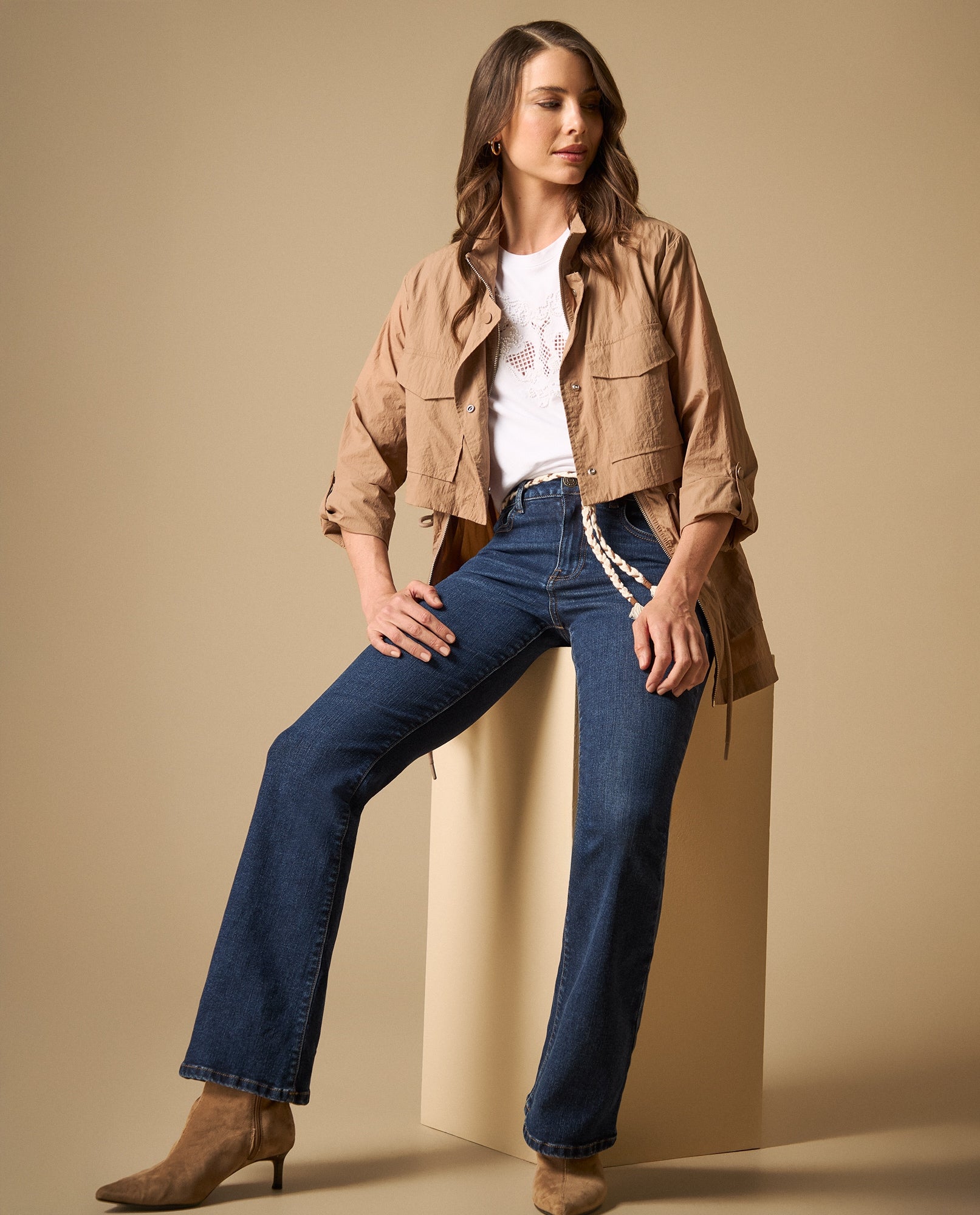 Jean flare pierna amplia tiro medio - Azul 34_671H020_AZU193933_0