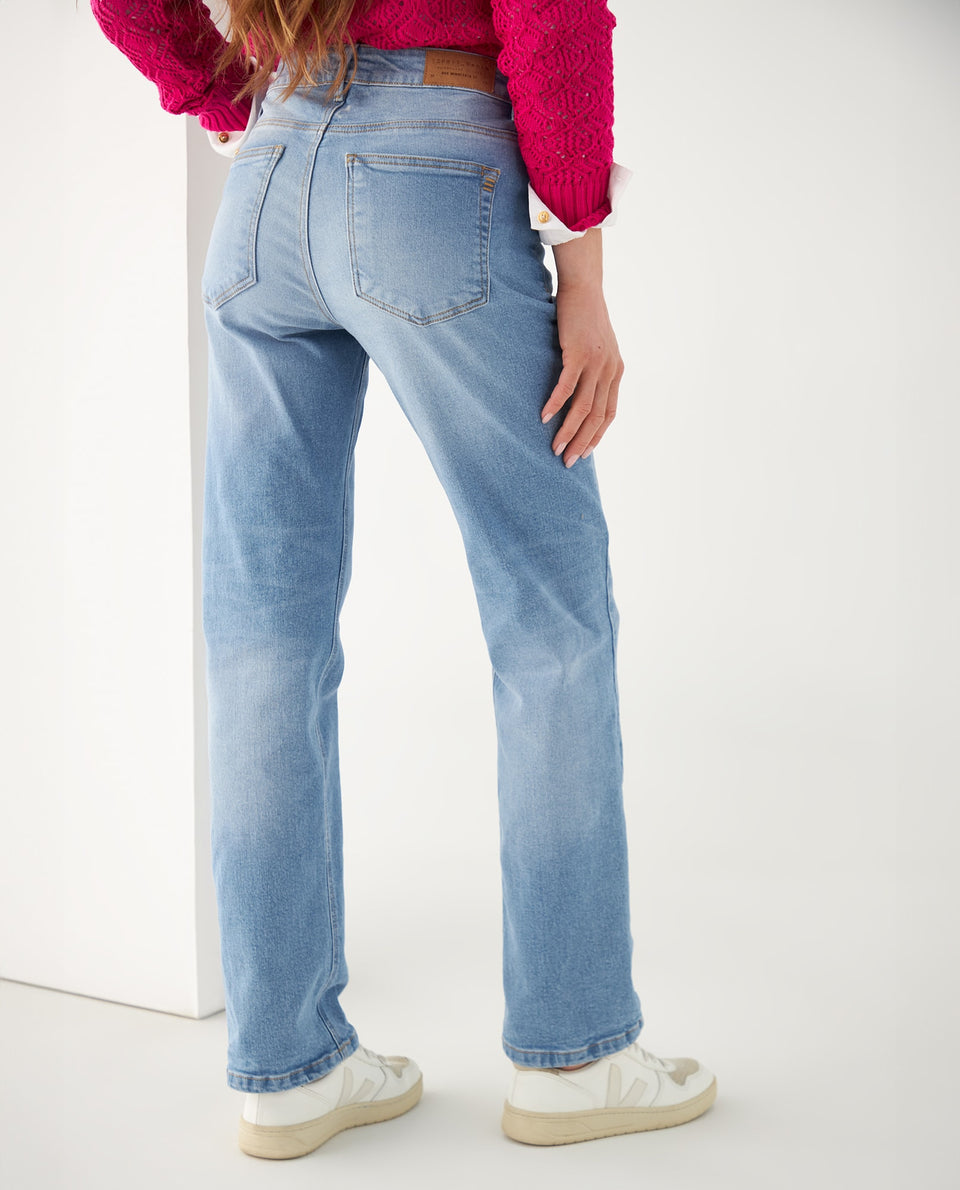 Jean Straight tono claro para mujer - Azul 34_672F007_AZU114604_4