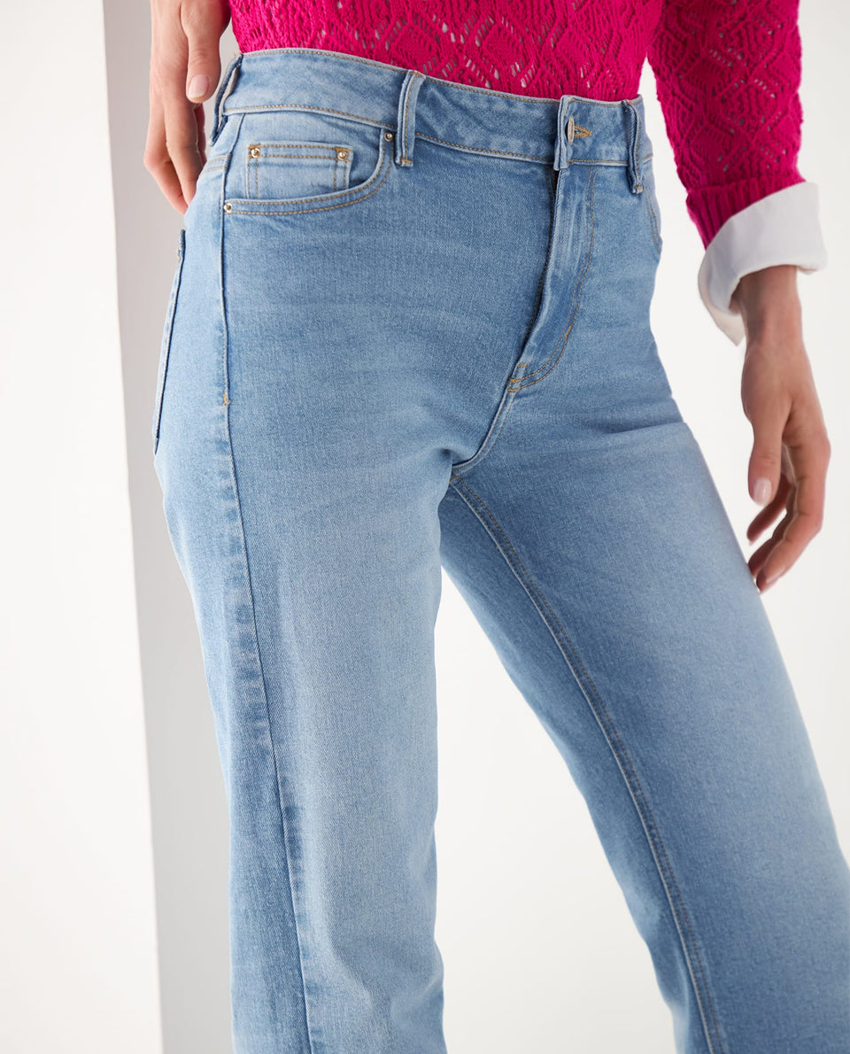 Jean Straight tono claro para mujer - Azul 34_672F007_AZU114604_5