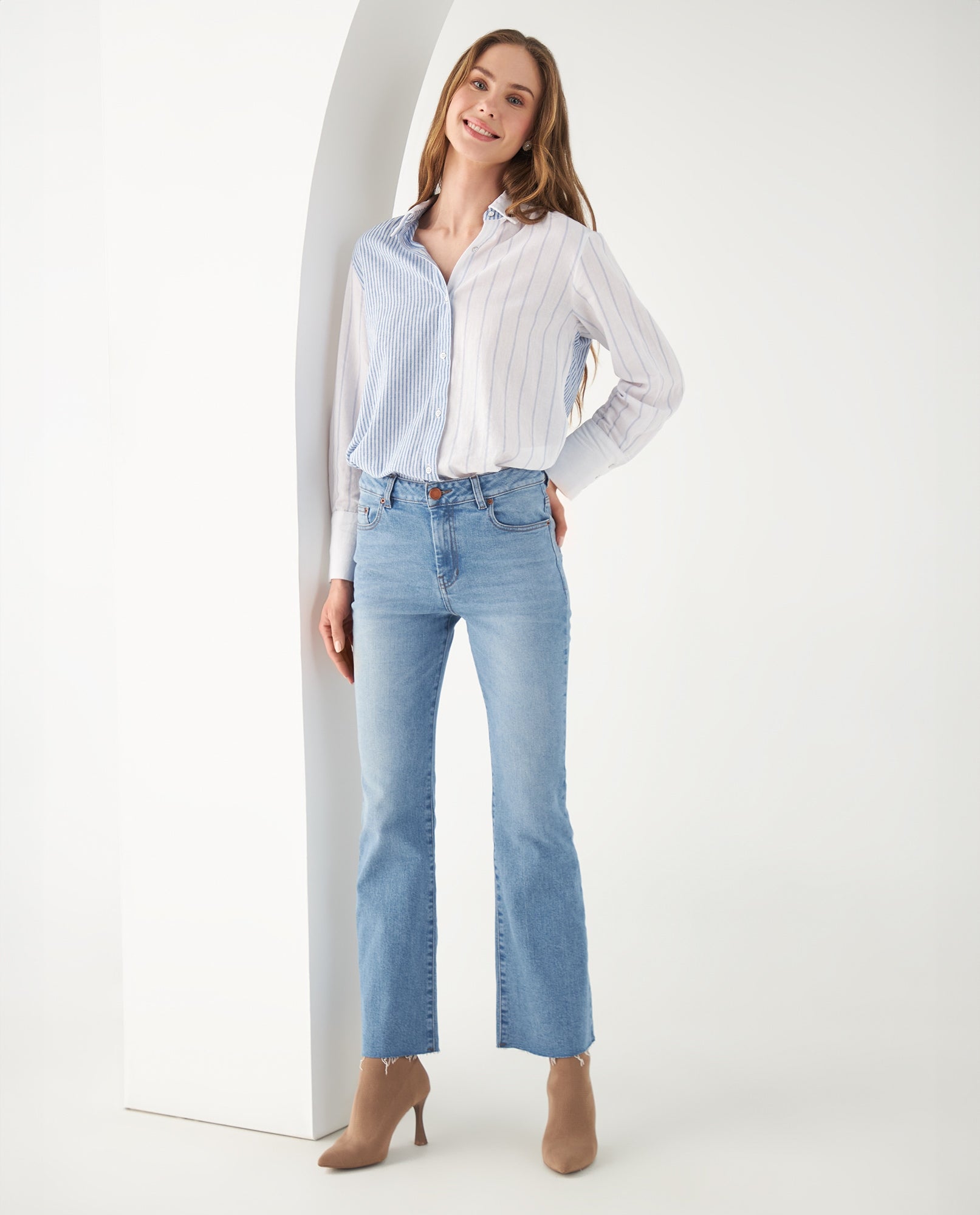 Jean Boot Cut para mujer - Azul 34_672F009_AZU174027_0